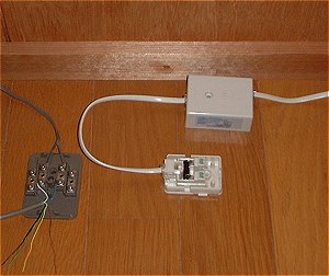 スプリッタ付近の準備